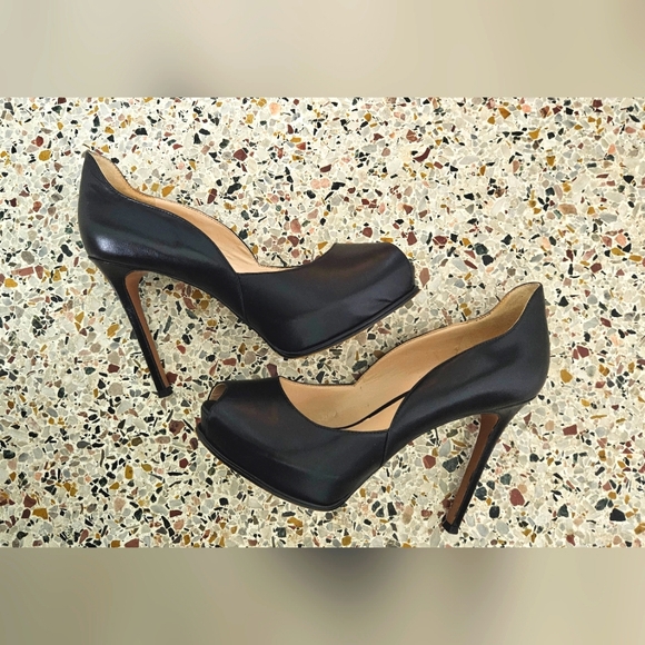 NineWest "Copilot" peeptoe heels - Picture 3 of 10